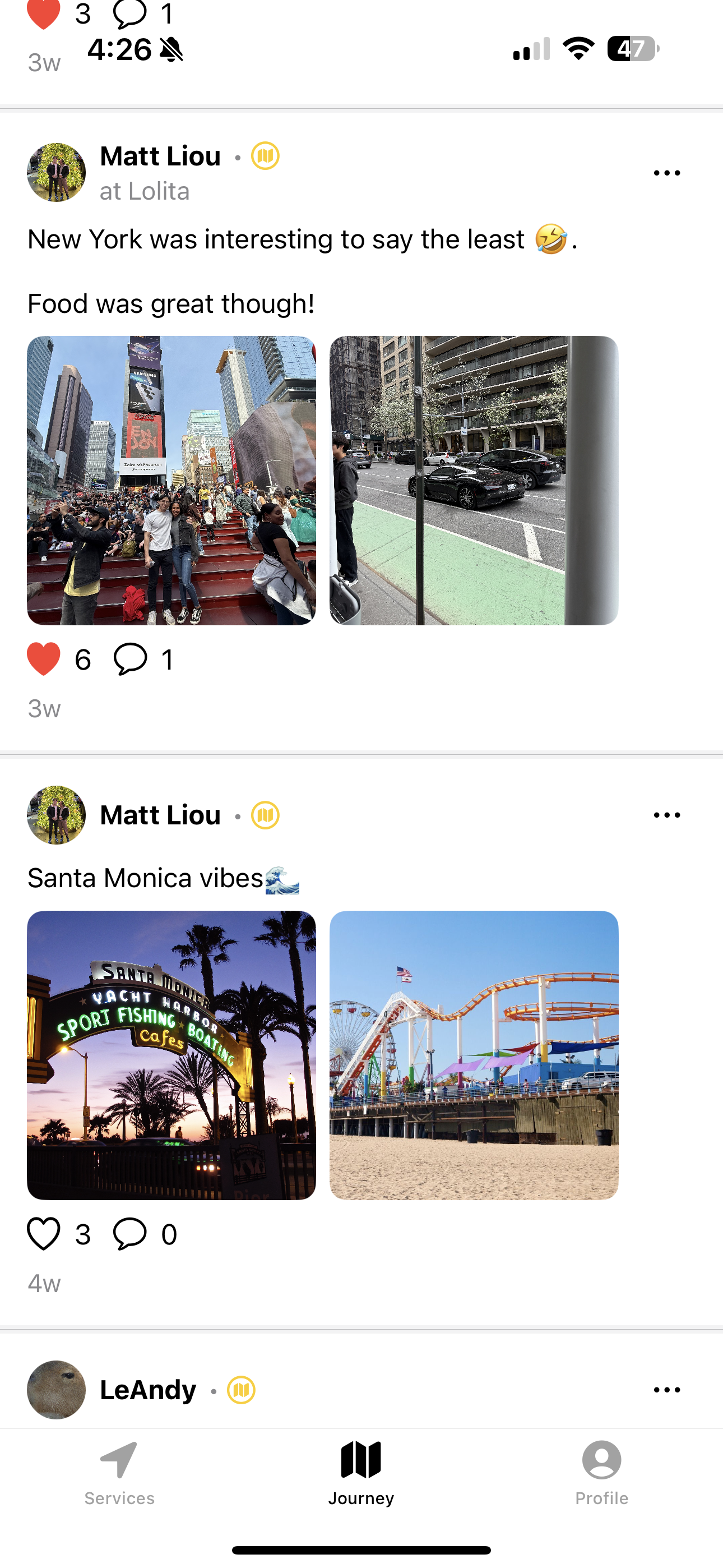 Real-Time Itinerary Updates